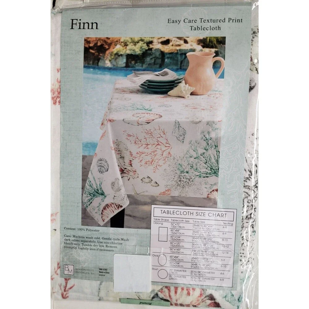 Fabric Printed Tablecloth,60